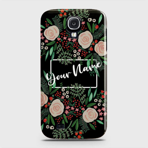 Samsung Galaxy S4 Cover - Floral Series - Matte Finish - Snap On Hard Case with LifeTime Colors Guarantee