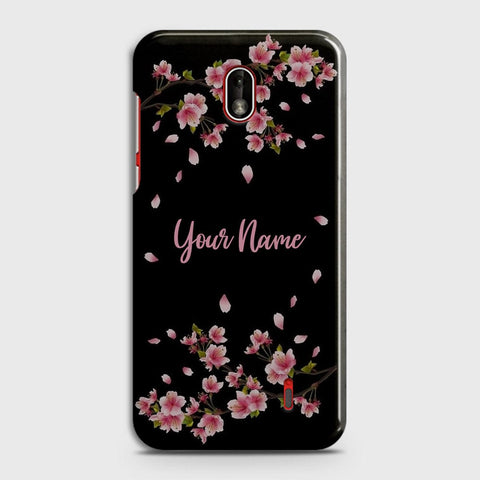 Nokia 1 Plus Cover - Floral Series - Matte Finish - Snap On Hard Case with LifeTime Colors Guarantee