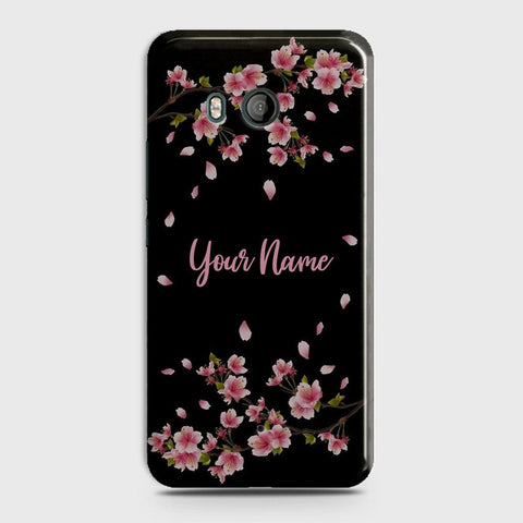 HTC U11  Cover - Floral Series - Matte Finish - Snap On Hard Case with LifeTime Colors Guarantee
