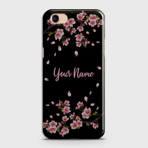 Oppo A83 / A1 Cover - Floral Series - Matte Finish - Snap On Hard Case with LifeTime Colors Guarantee