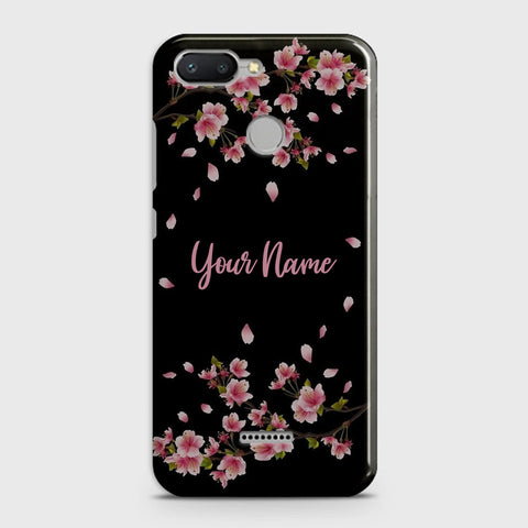 Xiaomi Redmi 6 Cover - Floral Series - Matte Finish - Snap On Hard Case with LifeTime Colors Guarantee