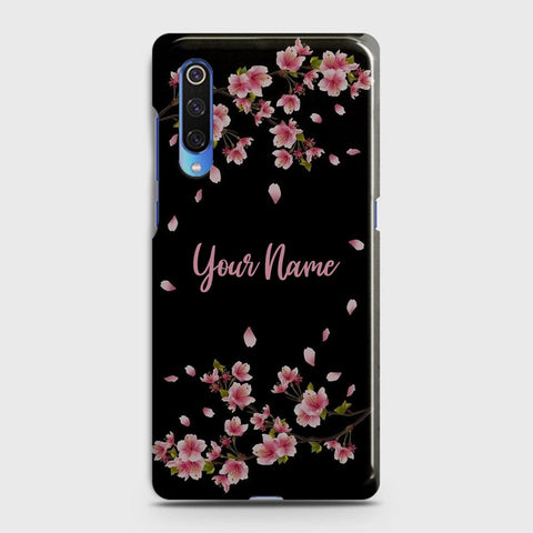 Xiaomi Mi 9 Cover - Floral Series - Matte Finish - Snap On Hard Case with LifeTime Colors Guarantee