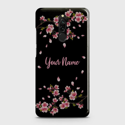 Xiaomi Redmi 8 Cover - Floral Series - Matte Finish - Snap On Hard Case with LifeTime Colors Guarantee