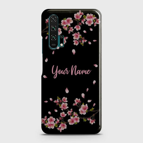 Honor 20 Pro Cover - Floral Series - Matte Finish - Snap On Hard Case with LifeTime Colors Guarantee