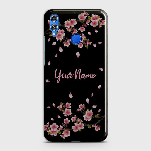 Huawei P smart 2019 Cover - Floral Series - Matte Finish - Snap On Hard Case with LifeTime Colors Guarantee