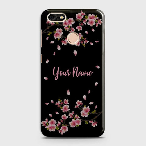 Huawei Y6 Pro 2017 / P9 Lite Mini Cover - Floral Series - Matte Finish - Snap On Hard Case with LifeTime Colors Guarantee