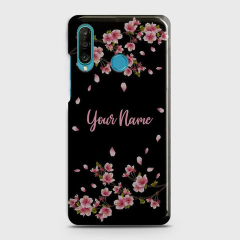 Huawei P30 lite Cover - Floral Series - Matte Finish - Snap On Hard Case with LifeTime Colors Guarantee