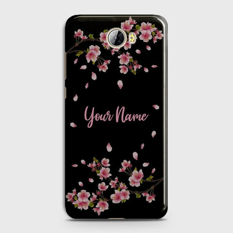 Huawei Y5 II Cover - Floral Series - Matte Finish - Snap On Hard Case with LifeTime Colors Guarantee