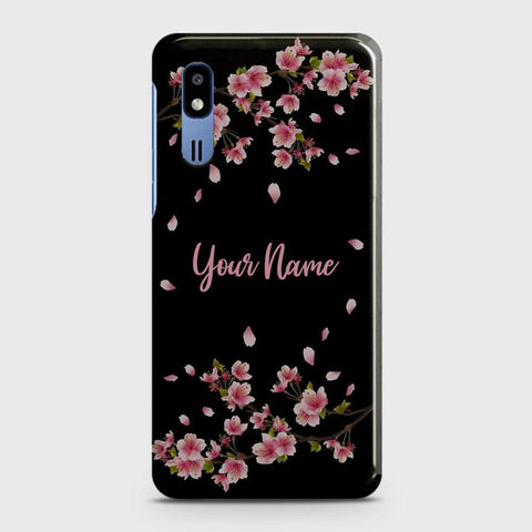 Samsung Galaxy A2 Core Cover - Floral Series - Matte Finish - Snap On Hard Case with LifeTime Colors Guarantee