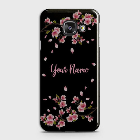Samsung A310 Cover - Floral Series - Matte Finish - Snap On Hard Case with LifeTime Colors Guarantee