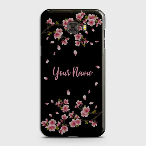 Samsung Galaxy C7 Pro Cover - Floral Series - Matte Finish - Snap On Hard Case with LifeTime Colors Guarantee