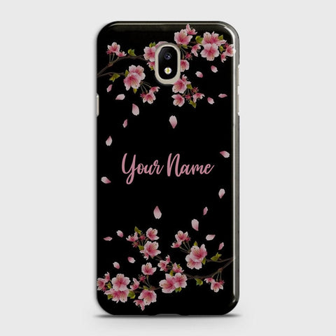 Samsung Galaxy J3 2018 Cover - Floral Series - Matte Finish - Snap On Hard Case with LifeTime Colors Guarantee
