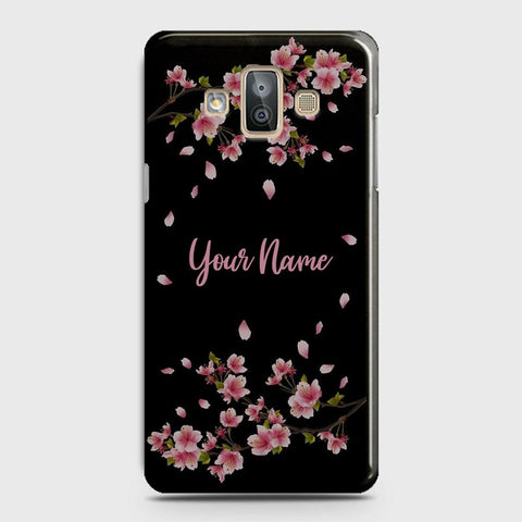 Samsung Galaxy J7 Duo Cover - Floral Series - Matte Finish - Snap On Hard Case with LifeTime Colors Guarantee