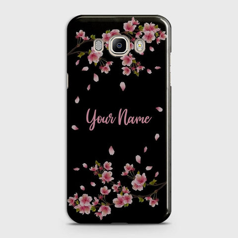 Samsung Galaxy J5 2016 / J510 Cover - Floral Series - Matte Finish - Snap On Hard Case with LifeTime Colors Guarantee