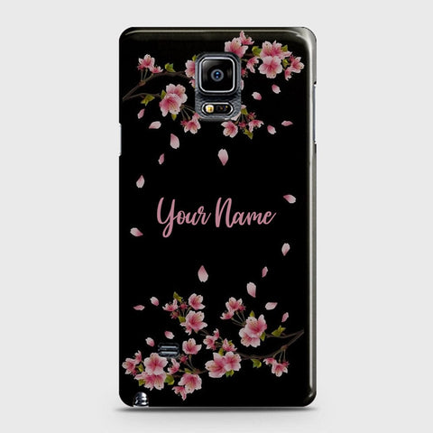 Samsung Galaxy Note 4 Cover - Floral Series - Matte Finish - Snap On Hard Case with LifeTime Colors Guarantee