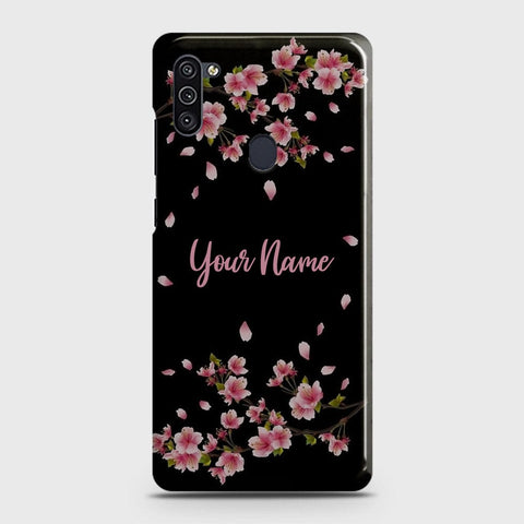 Samsung Galaxy A11 Cover - Floral Series - Matte Finish - Snap On Hard Case with LifeTime Colors Guarantee