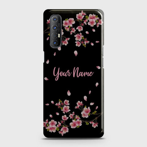 Oppo Reno 3 Pro Cover - Floral Series - Matte Finish - Snap On Hard Case with LifeTime Colors Guarantee