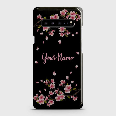 Samsung Galaxy S10 5G Cover - Floral Series - Matte Finish - Snap On Hard Case with LifeTime Colors Guarantee