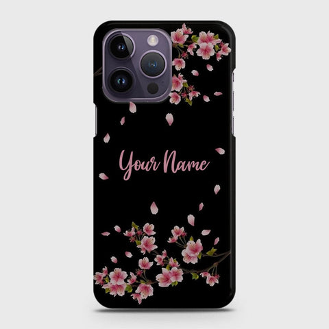 iPhone 14 Pro Cover - Floral Series - Matte Finish - Snap On Hard Case with LifeTime Colors Guarantee