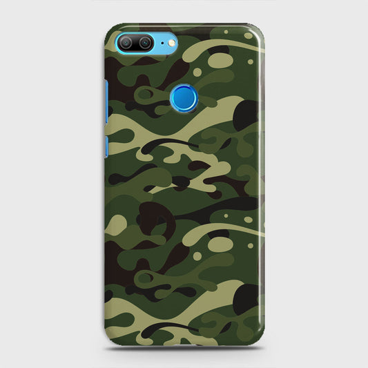 Huawei Honor 10 Cover - Camo Series - Forest Green Design - Matte Finish - Snap On Hard Case with LifeTime Colors Guarantee