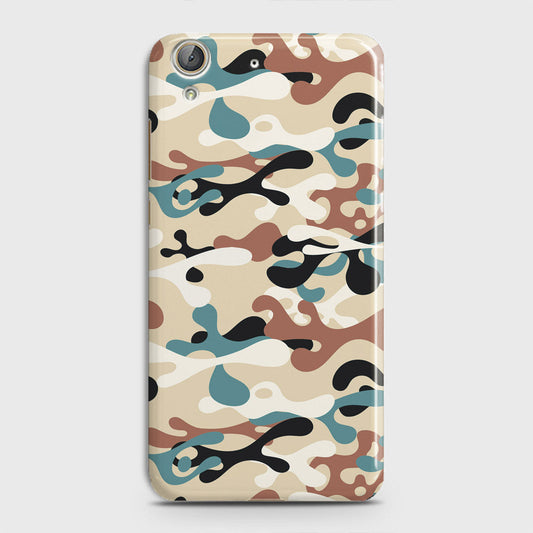 Huawei Y6 II Cover - Camo Series - Black & Brown Design - Matte Finish - Snap On Hard Case with LifeTime Colors Guarantee