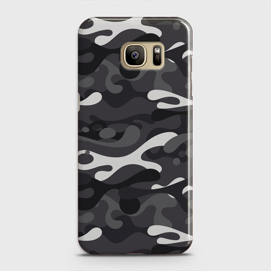 Samsung Galaxy Note 7 Cover - Camo Series - White & Grey Design - Matte Finish - Snap On Hard Case with LifeTime Colors Guarantee