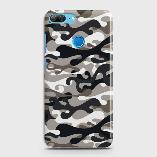 Huawei Honor 10 Cover - Camo Series - Black & Olive Design - Matte Finish - Snap On Hard Case with LifeTime Colors Guarantee