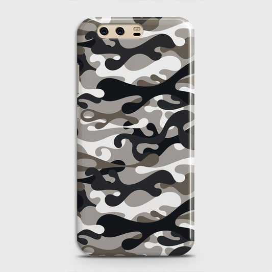 Huawei P10 Plus Cover - Camo Series - Black & Olive Design - Matte Finish - Snap On Hard Case with LifeTime Colors Guarantee