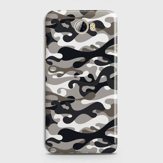 Huawei Y5 II Cover - Camo Series - Black & Olive Design - Matte Finish - Snap On Hard Case with LifeTime Colors Guarantee