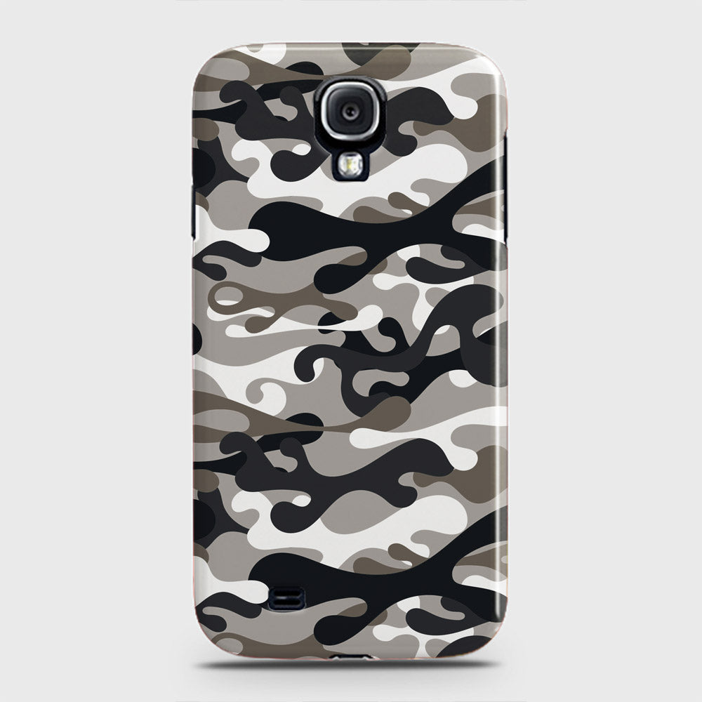 Samsung Galaxy S4 Cover - Camo Series - Black & Olive Design - Matte Finish - Snap On Hard Case with LifeTime Colors Guarantee