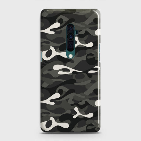 Oppo Reno 10x zoom Cover - Camo Series - Ranger Grey Design - Matte Finish - Snap On Hard Case with LifeTime Colors Guarantee