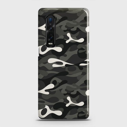 Oppo Find X2 Pro Cover - Camo Series - Ranger Grey Design - Matte Finish - Snap On Hard Case with LifeTime Colors Guarantee