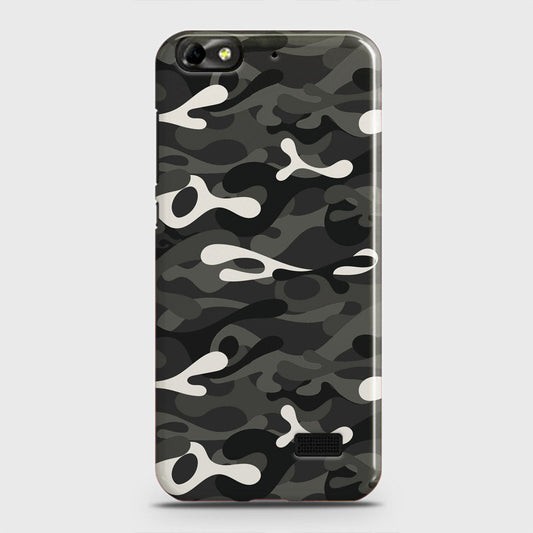 Huawei Honor 4C Cover - Camo Series - Ranger Grey Design - Matte Finish - Snap On Hard Case with LifeTime Colors Guarantee
