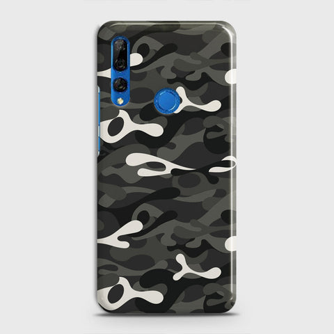 Huawei Y9 Prime 2019 Cover - Camo Series - Ranger Grey Design - Matte Finish - Snap On Hard Case with LifeTime Colors Guarantee