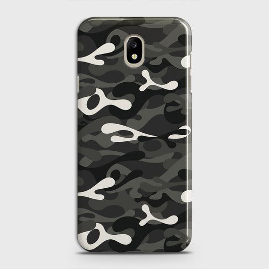 Samsung Galaxy J3 2018 Cover - Camo Series - Ranger Grey Design - Matte Finish - Snap On Hard Case with LifeTime Colors Guarantee