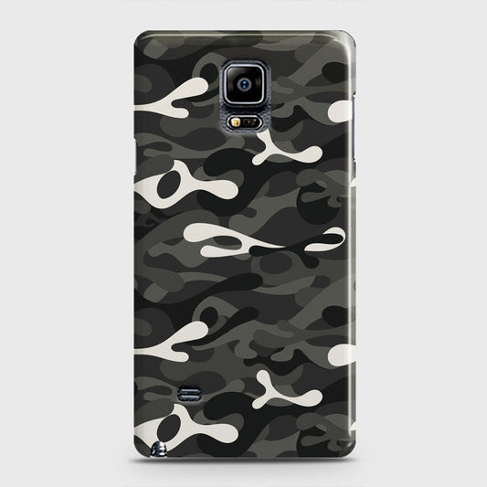 Samsung Galaxy Note 4 Cover - Camo Series - Ranger Grey Design - Matte Finish - Snap On Hard Case with LifeTime Colors Guarantee