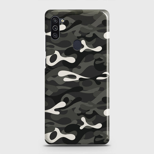 Samsung Galaxy M11 Cover - Camo Series - Ranger Grey Design - Matte Finish - Snap On Hard Case with LifeTime Colors Guarantee