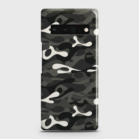 Google Pixel 6 Pro Cover - Camo Series - Ranger Grey Design - Matte Finish - Snap On Hard Case with LifeTime Colors Guarantee