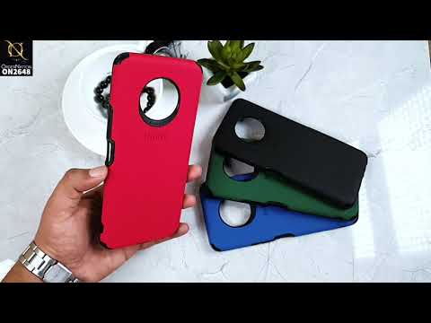 Oppo A92 Cover - Black -  Jeans Texture 3D Camera Soft Tpu Case