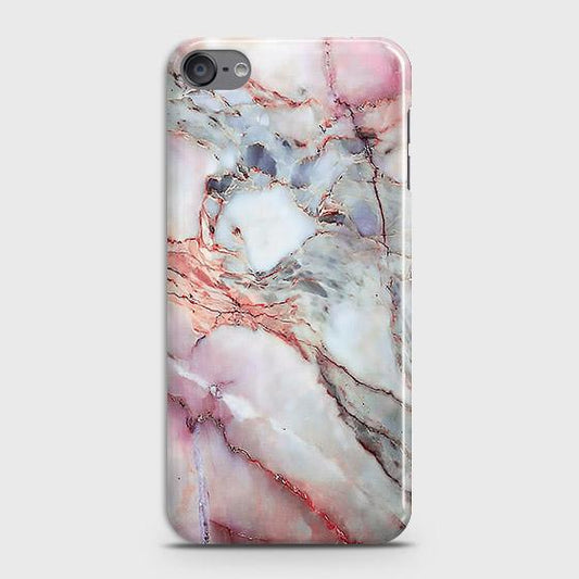 iPod Touch 7 Cover - Violet Sky Marble Trendy Printed Hard Case with Life Time Colors Guarantee