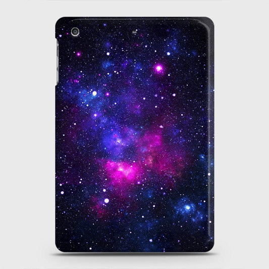 iPad Mini 3 / 2 / 1 Cover - Dark Galaxy Stars Modern Printed Hard Case with Life Time Colors Guarantee