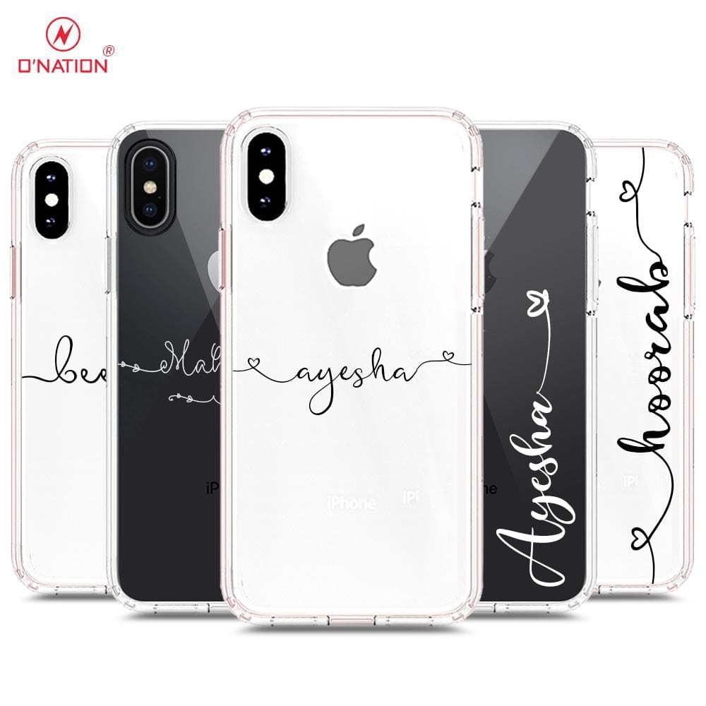 Personalised Phone Clear Name Phone Case Personalised Name Phone