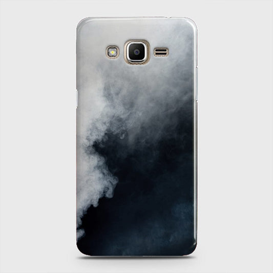 Samsung Galaxy J5 2015 Cover - Trendy White Floor Marble Printed Hard Case with Life Time Colors Guarantee