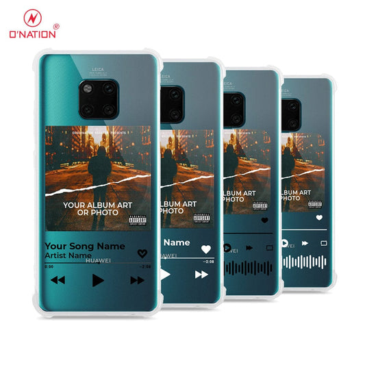 Huawei Mate 20 Pro Cover - Personalised Album Art Series - 4 Designs - Clear Phone Case - Soft Silicon Borders
