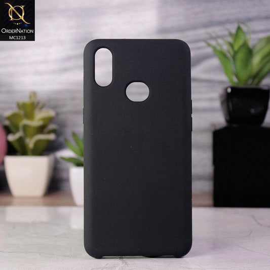 Samsung Galaxy A10s - Black - Soft Shockproof Sillica Gel Case