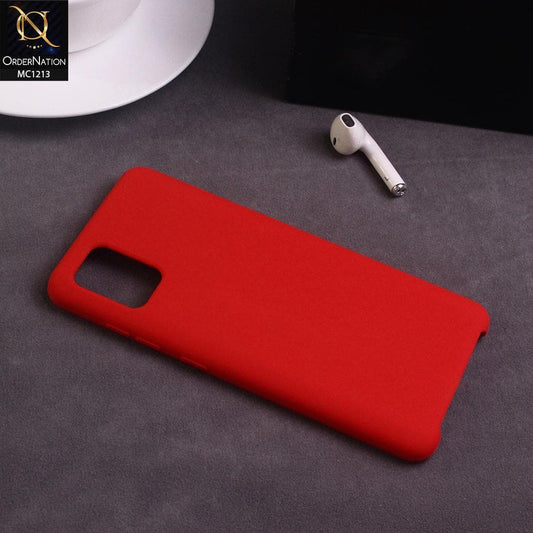 Samsung Galaxy A71 - Red - Soft Shockproof Sillica Gel Case