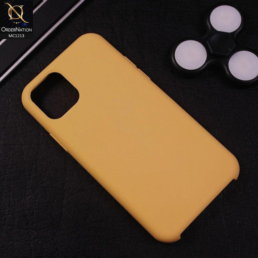 iPhone 11 - Mustard - Soft Shockproof Sillica Gel Case