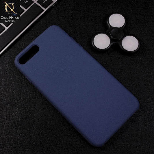 iPhone 8 Plus / 7 Plus - Cobalt Blue - Soft Shockproof Sillica Gel Case