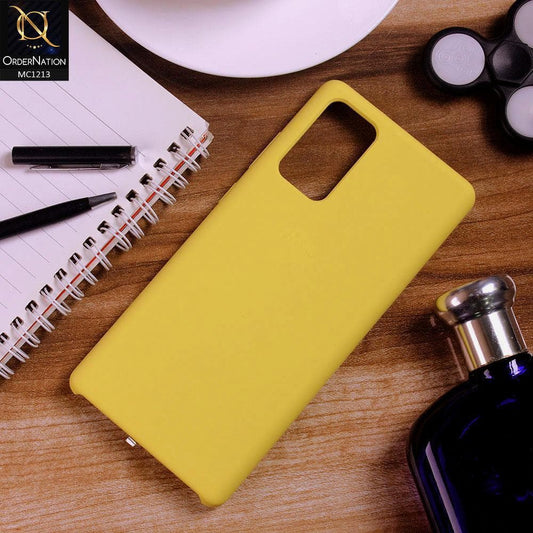 Samsung Galaxy Note 20 - Yellow - Soft Shockproof Sillica Gel Case