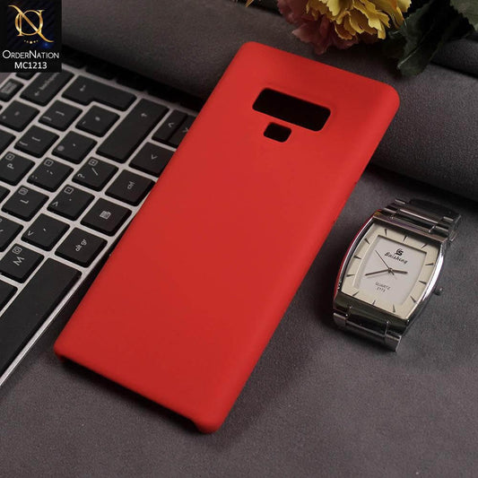 Samsung Galaxy Note 9 - Red - Soft Shockproof Sillica Gel Case